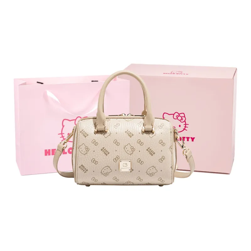 MESUCA Sanrio, Hello Kitty, Collaboration Kitty Series PU Handbag Women's Multicolor-10
