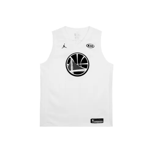 Nike Basketball Jerseys Golden State Warriors KD Size 35 Unisex White