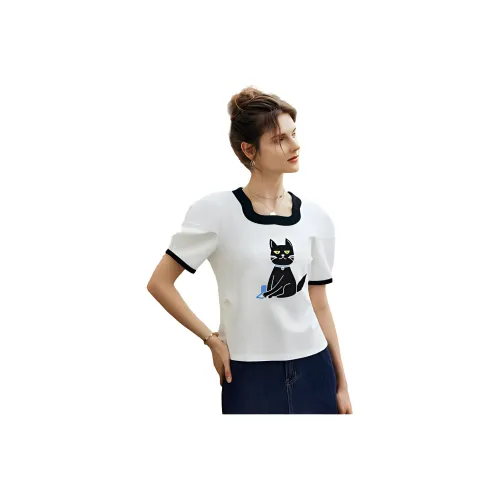 Olrain T nes shirts Women's White