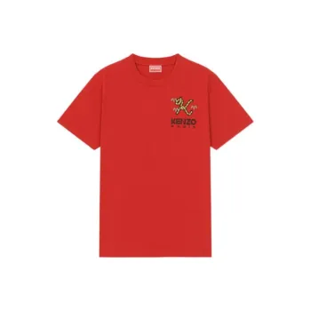 KENZO Tiger Tail Series T Shirt Women's Red