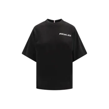 Moncler Grenoble Logo Printed Crewneck T Shirt