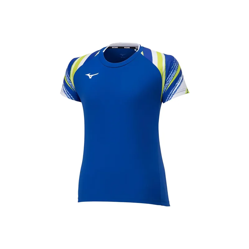 Mizuno T-Shirts Women's Blue-0