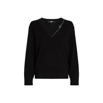KARL LAGERFELD Sweater Women's Black