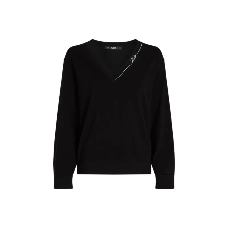 KARL LAGERFELD Sweater Women's Black-0