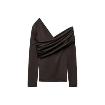 ZARA T Shirts Women's Brown