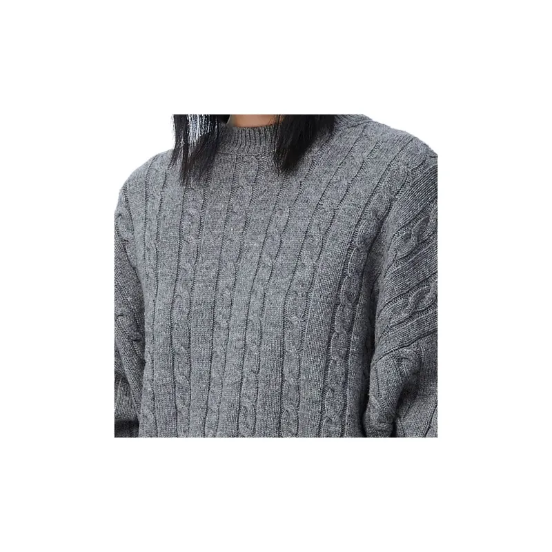 LOEWE Sweater 'Grey Melange'-4