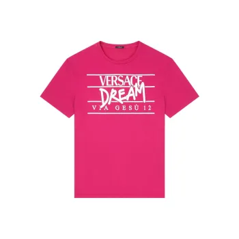 VERSACE T Shirts Women's Rose Red