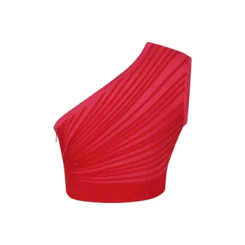 BALMAIN Crop Tops Women's Red