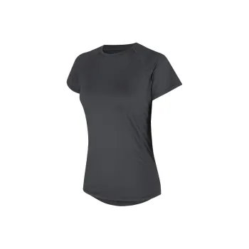 NERDY Raglan Sleeve T Shirt Women's Charcoal Gray