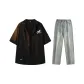 Set (Black Top+Yellow Mud Pants)