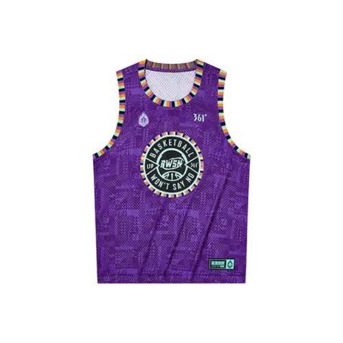 361° Basketball Jerseys Men's Raw White