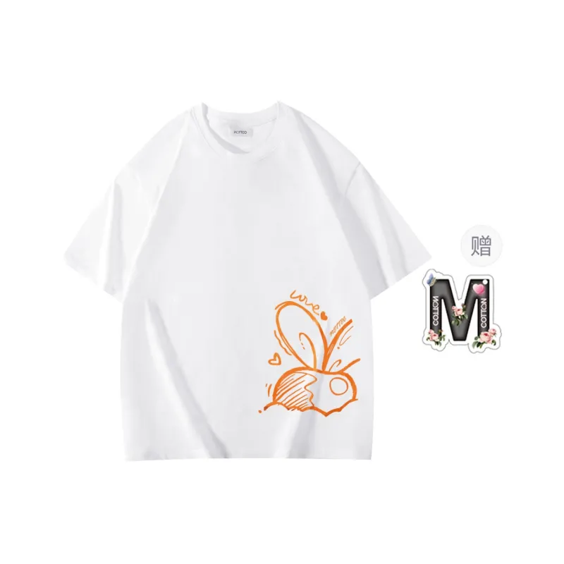 Cotton Shopping Drop Shoulder Sleeve T-Shirt LT Unisex-0