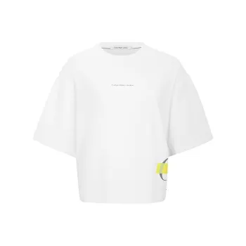 CALVIN KLEIN Regular T Shirt Women's White