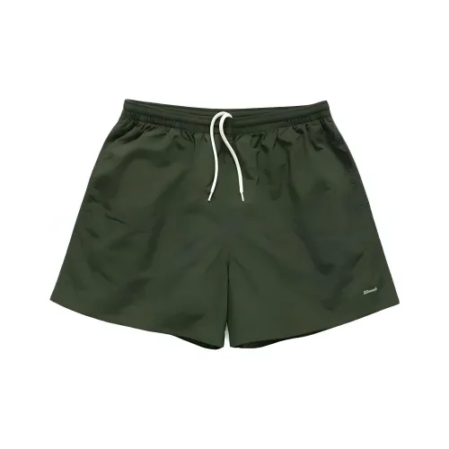 JJJJound SS24 Summer Collection Casual Shorts Men Dark Green