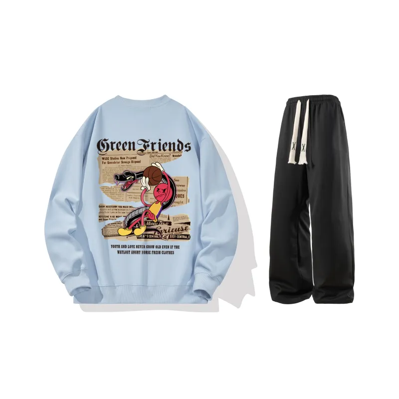 GF x WULIAOYUAN Sweatshirt Set Unisex-22