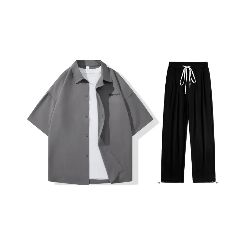 BOBBY ABLEY Shirt Matching Set Unisex-4