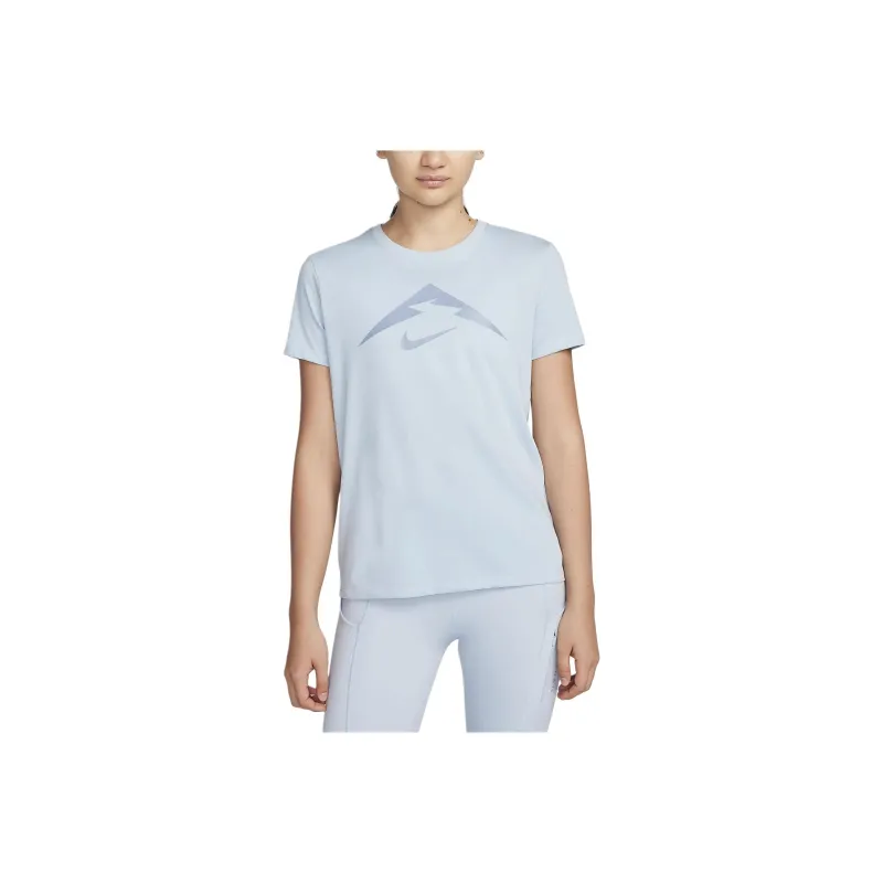 Nike T Shirt Women's Light Blue-0