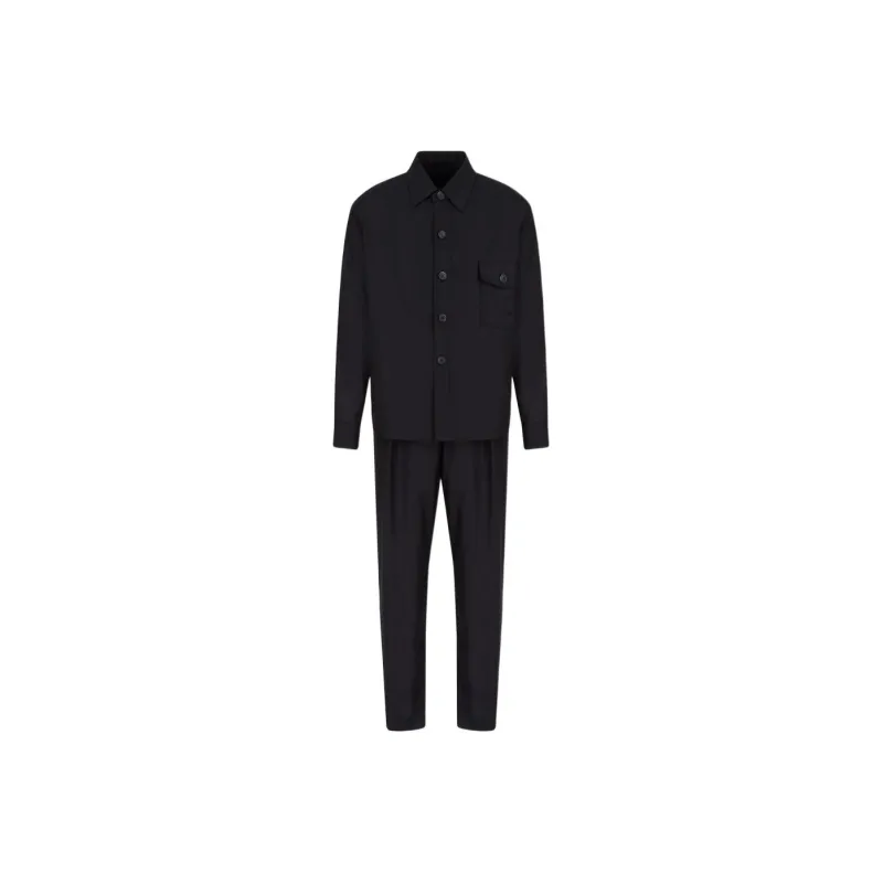 GIORGIO ARMANI Business Suits Men's Black-0