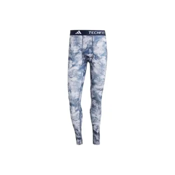 Adidas Free Shipping With AdiClub Techfit Training Allover Print Long Tights