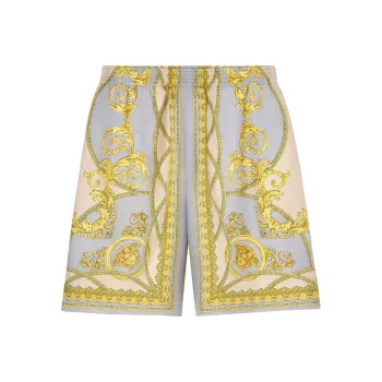 VERSACE La Coupe Des Dieux Straight Leg Shorts