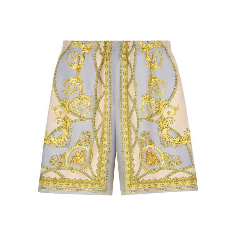 VERSACE La Coupe Des Dieux Straight Leg Shorts-0
