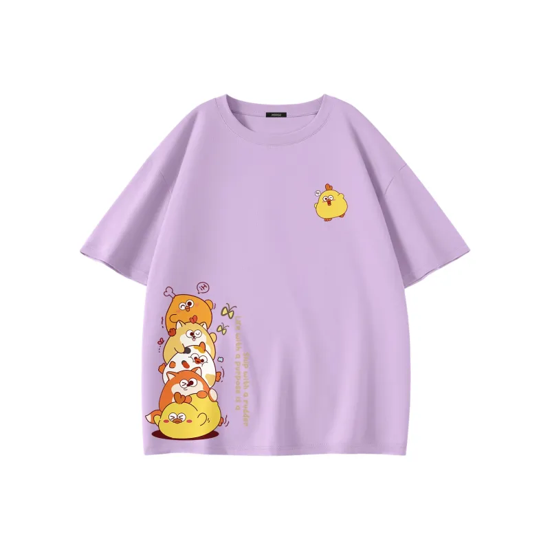 MINISO x DUNDUNJI LIANMINGKUAN T Shirt Women's-18