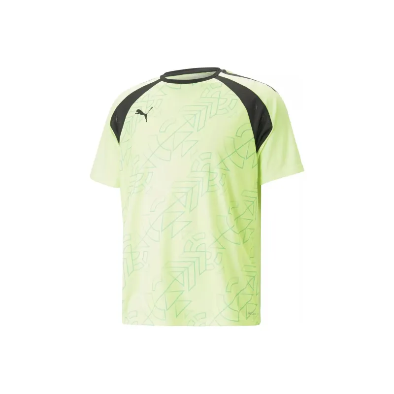 PUMA TEAMLIGA GRAPHIC JERSEY Soccer Jersey Men's Green-0