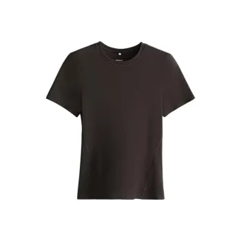 H&M T Shirts Women's Dark Brown