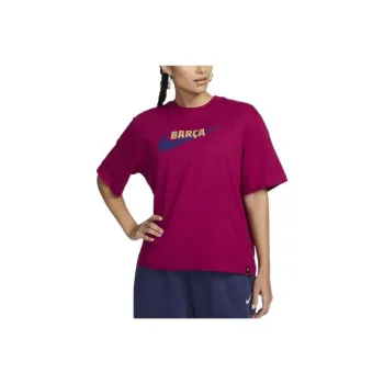 Nike Fc Barcelona Women's Nike Soccer Boxy T Shirt