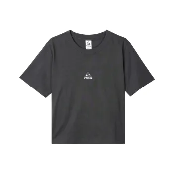Nike ACG Drop Shoulder Sleeve T Shirt Women's Dark Smoke Gray