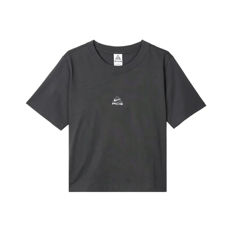 Nike ACG Drop Shoulder Sleeve T Shirt Women's Dark Smoke Gray-0