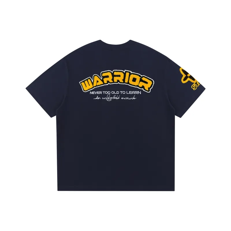 Warrior T Shirt Women's Light Yellow-5