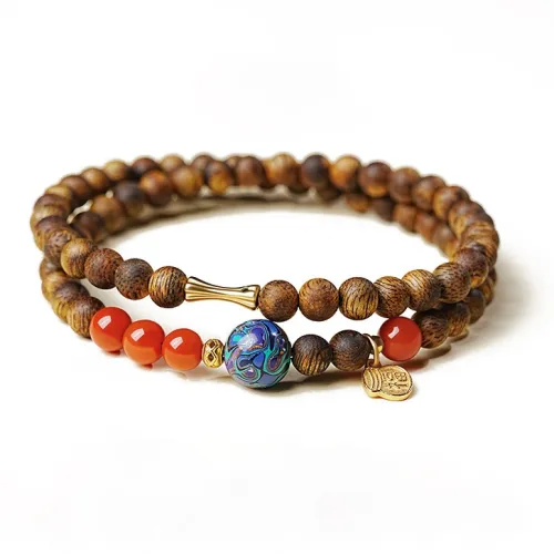 RIXIANGWAN Fragrance Agarwood Bracelets Unisex