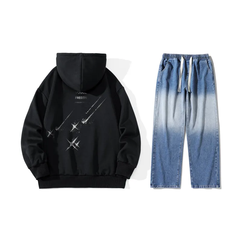 FREO3N Sweatshirt Sets Unisex-54