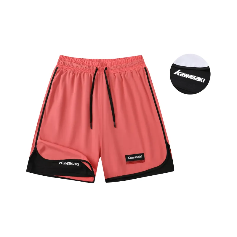 Kawasaki Casual Shorts Unisex Black-28