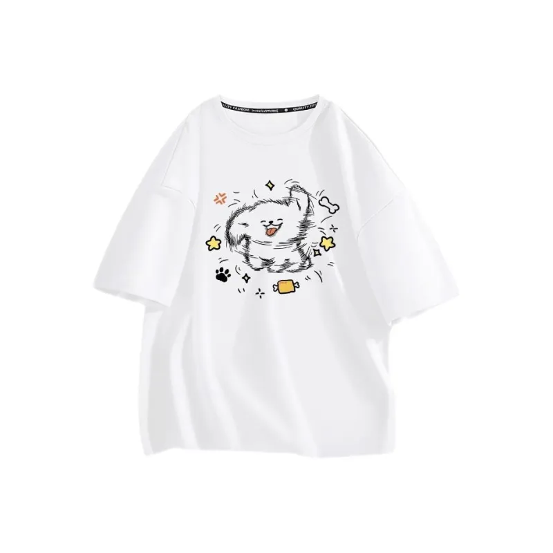 ABBY GODDESS T Shirt Women's White-0
