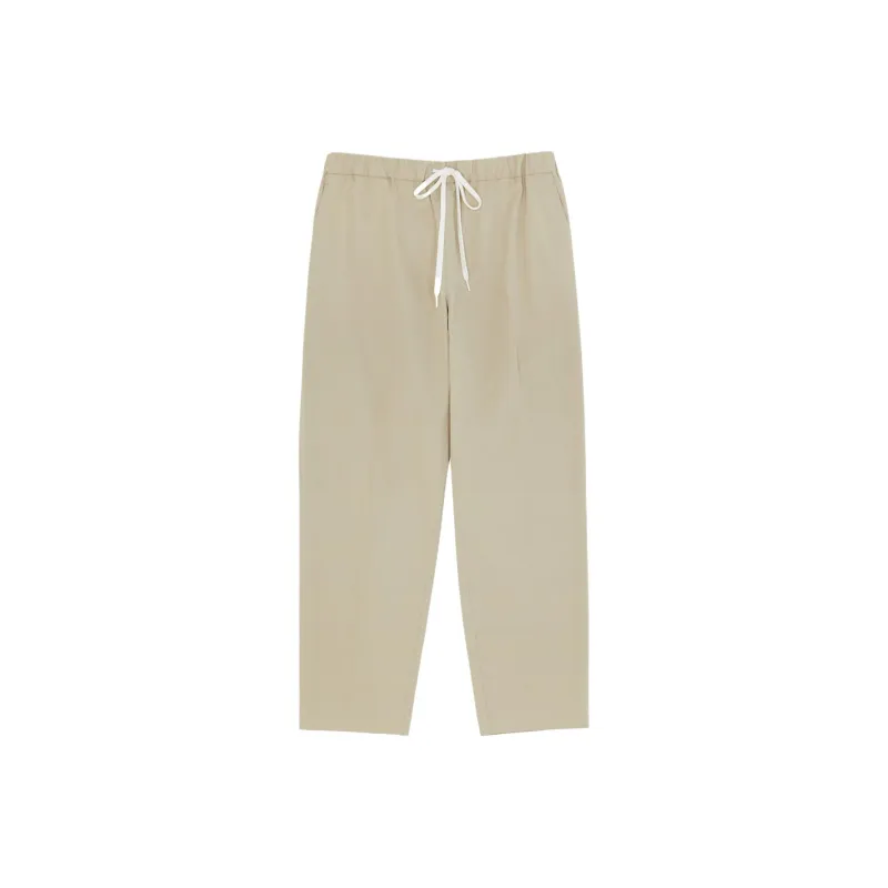 MM6 Maison Margiela Baggy Fit Drawstring Trousers-0