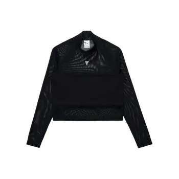 Nike Women's Kobe Bryant L/S Cropped Top Black