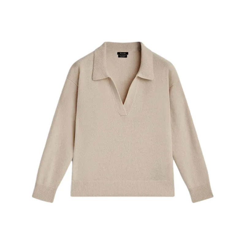 Massimo Dutti Sweater Women's Camel-0
