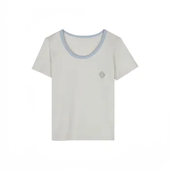 Mu Qingqing T Shirt Women's Light Heather Gray