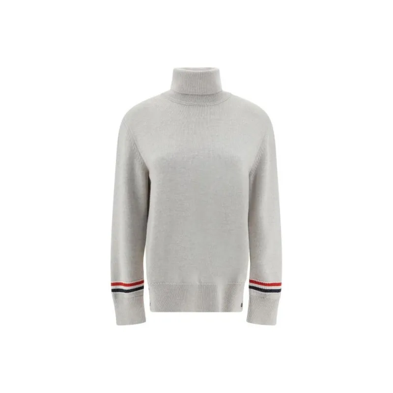 THOM BROWNE Turtleneck Knitted Jumper-0