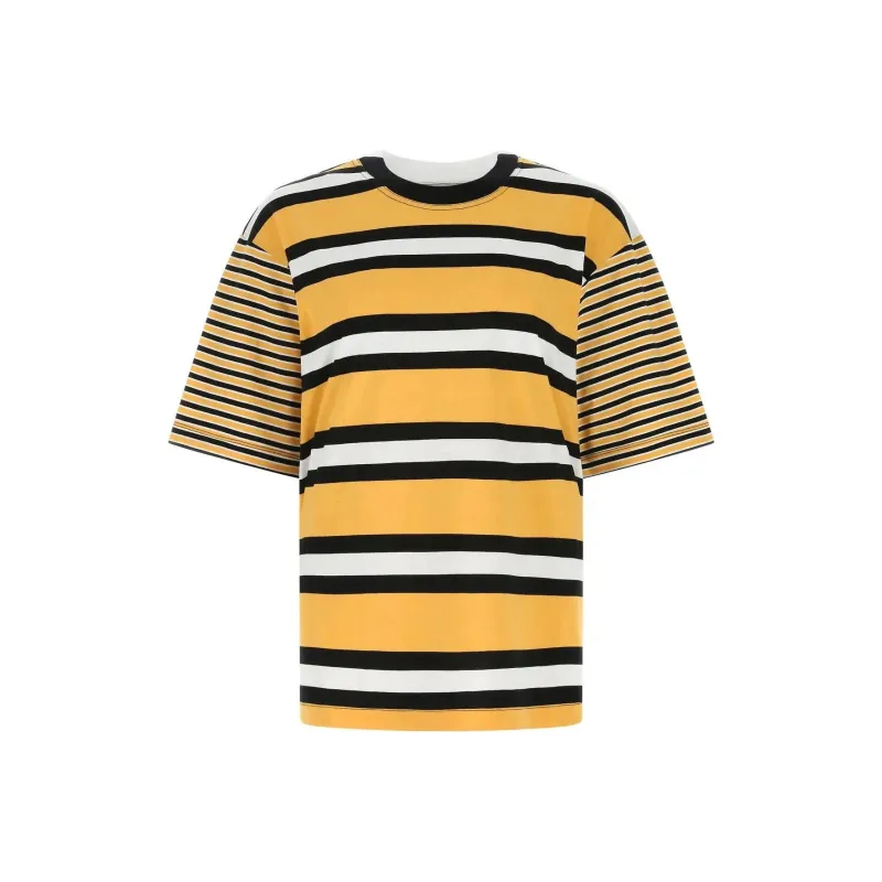 MARNI Striped Crewneck T Shirt-0