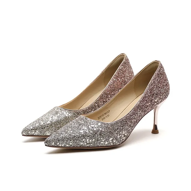 FIVE PLUS Slim Heel High Heels 7.5cm Women's-2