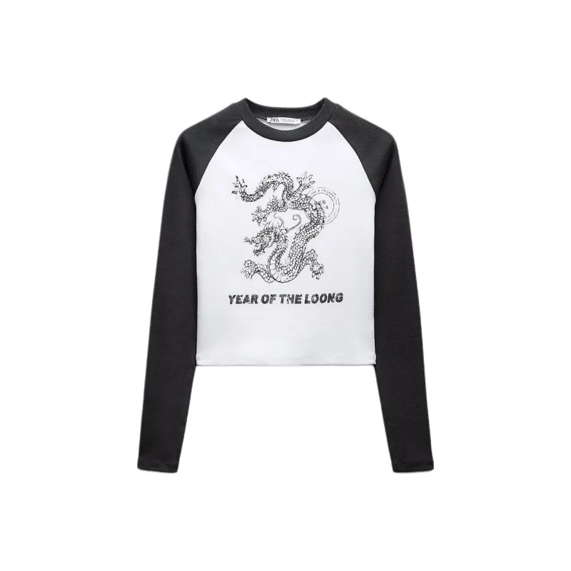 ZARA T Shirts Women's Stripes-0