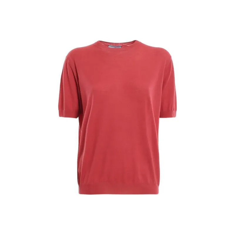 PRADA T-Shirts Women's Red-0