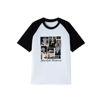 TEME Raglan Sleeve T Shirt Women's White & Black