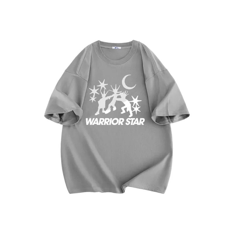 Warrior Huichao Riding The Wind Collection Drop Shoulder Sleeve T Shirt Unisex-8