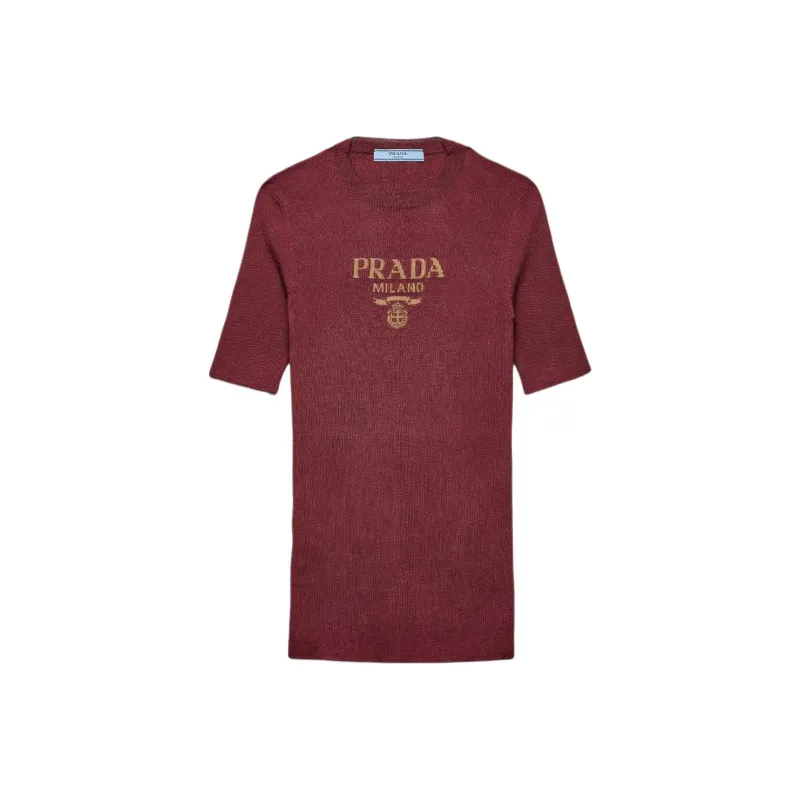 PRADA Silk Crew neck Top-0
