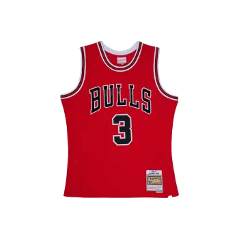 Mitchell & Ness Basketball Jersey Chicago Bulls, Dwyane Wade Size 3 Unisex Red