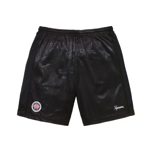 Supreme SS24 WEEK19 JACQUARD SOCCER SHORT Soccer Bottoms Unisex